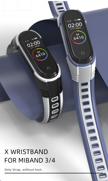 Mi Band 3 4 náhradní náramek Design img 2